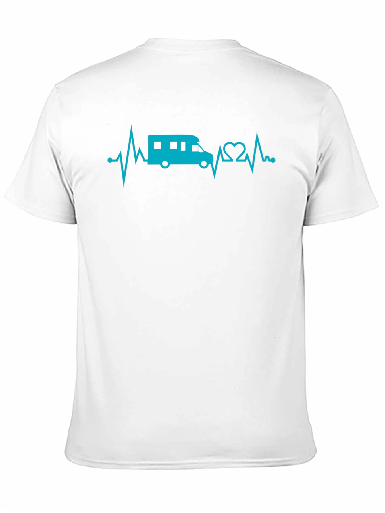 RV Heartbeat T-Shirt - Camping Lover Tee