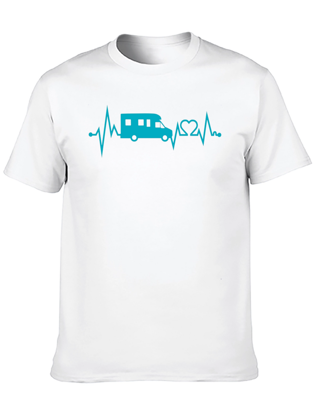 RV Heartbeat T-Shirt - Camping Lover Tee