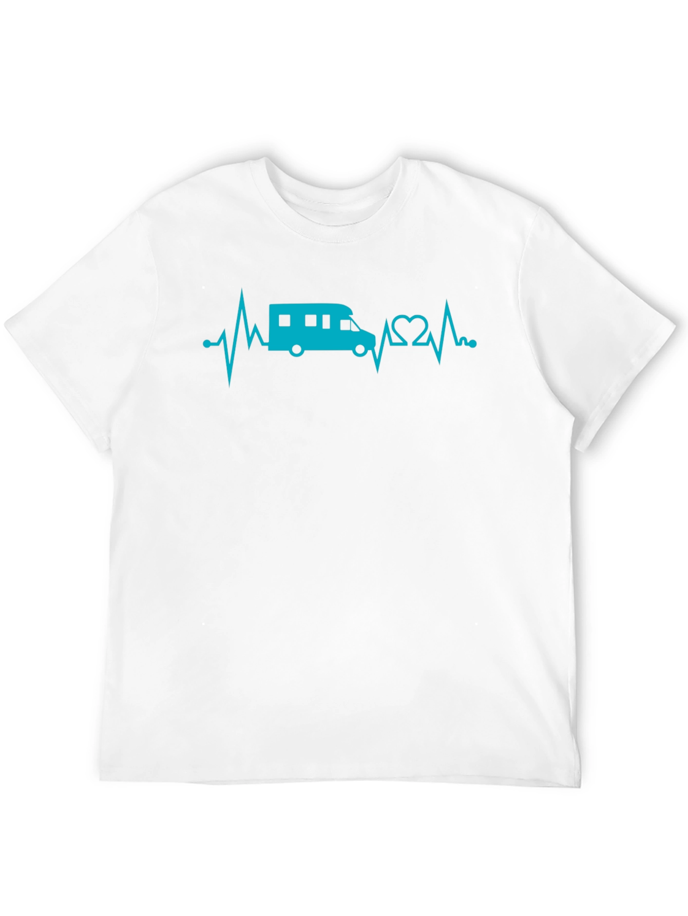 RV Heartbeat T-Shirt - Camping Lover Tee