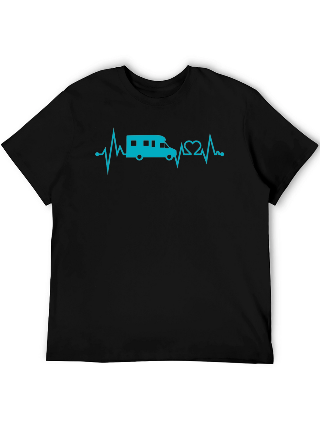 RV Heartbeat T-Shirt - Camping Lover Tee