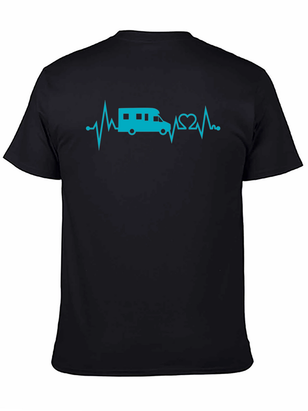 RV Heartbeat T-Shirt - Camping Lover Tee