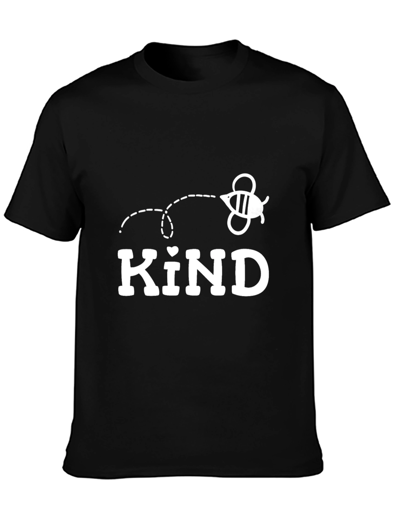 Be Kind Bee Graphic Tee - Black