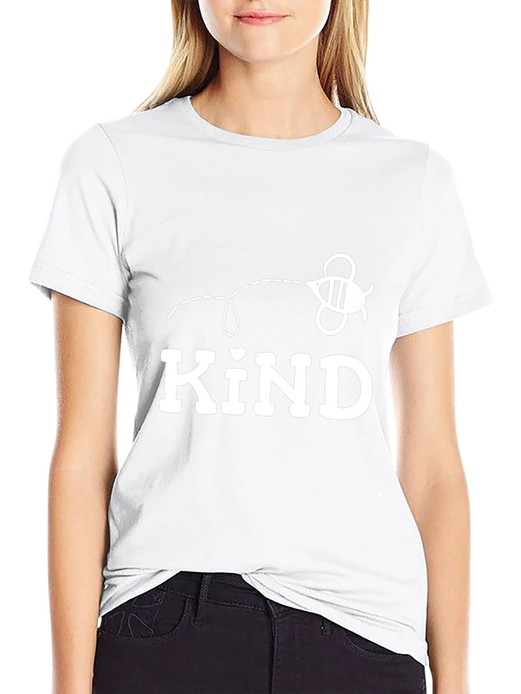 Be Kind Bee Graphic Tee - Black