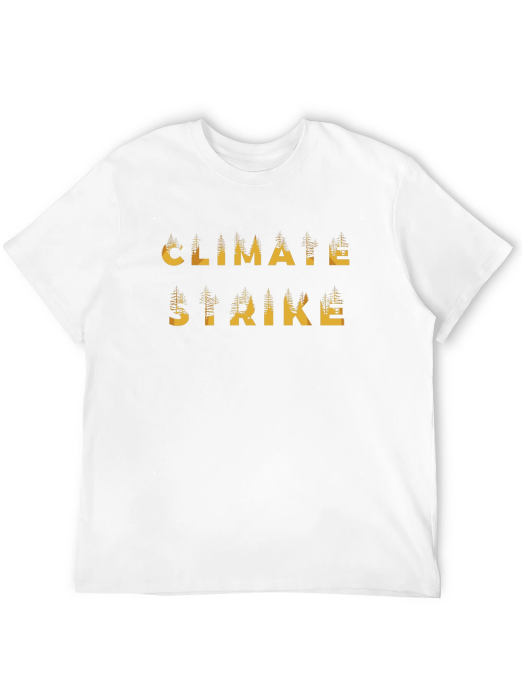 Climate Strike Black Graphic T-Shirt