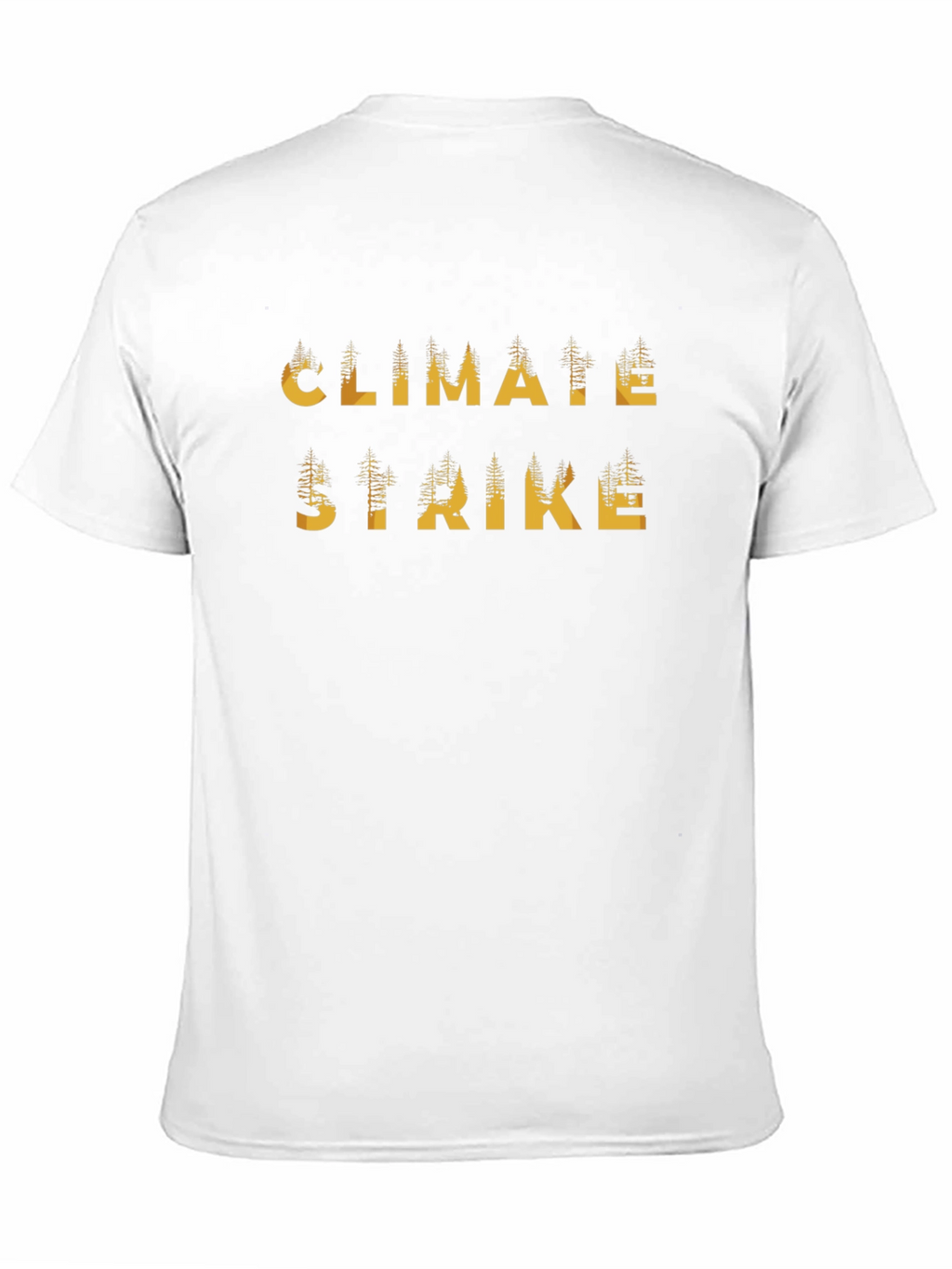 Climate Strike Black Graphic T-Shirt