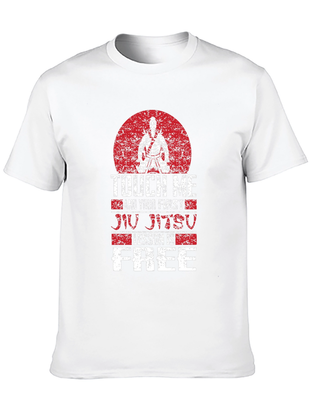 Touch Me Jiu Jitsu Lesson Free Graphic Tee