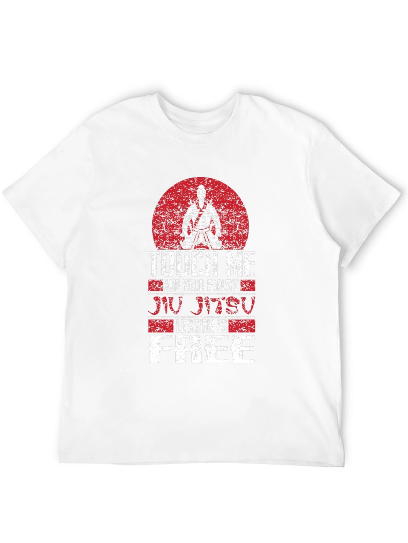 Touch Me Jiu Jitsu Lesson Free Graphic Tee