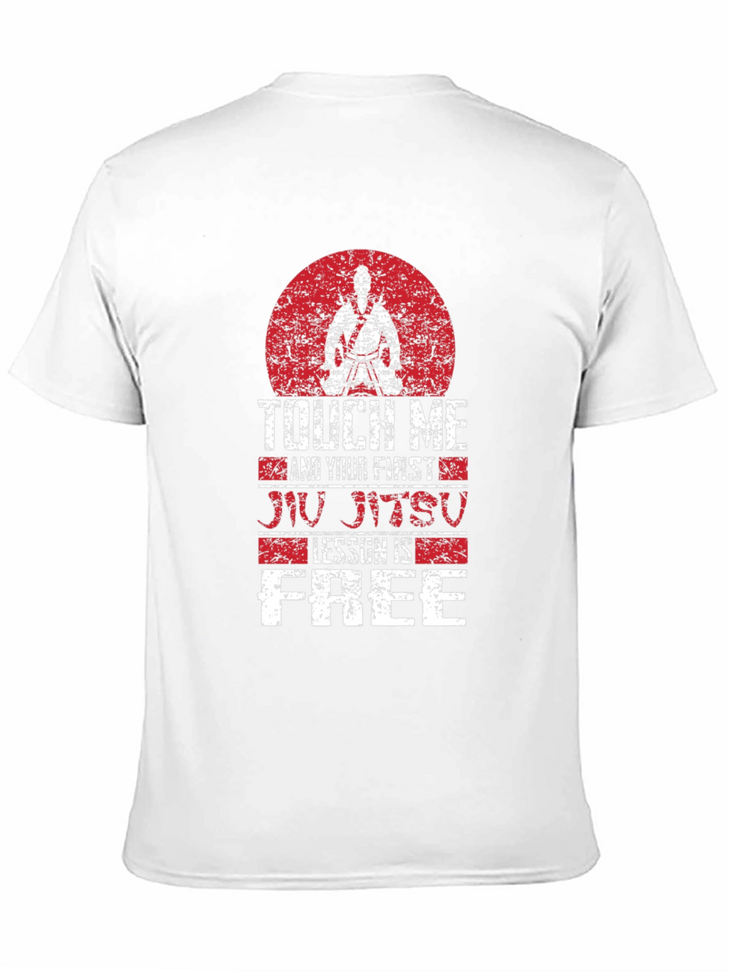 Touch Me Jiu Jitsu Lesson Free Graphic Tee
