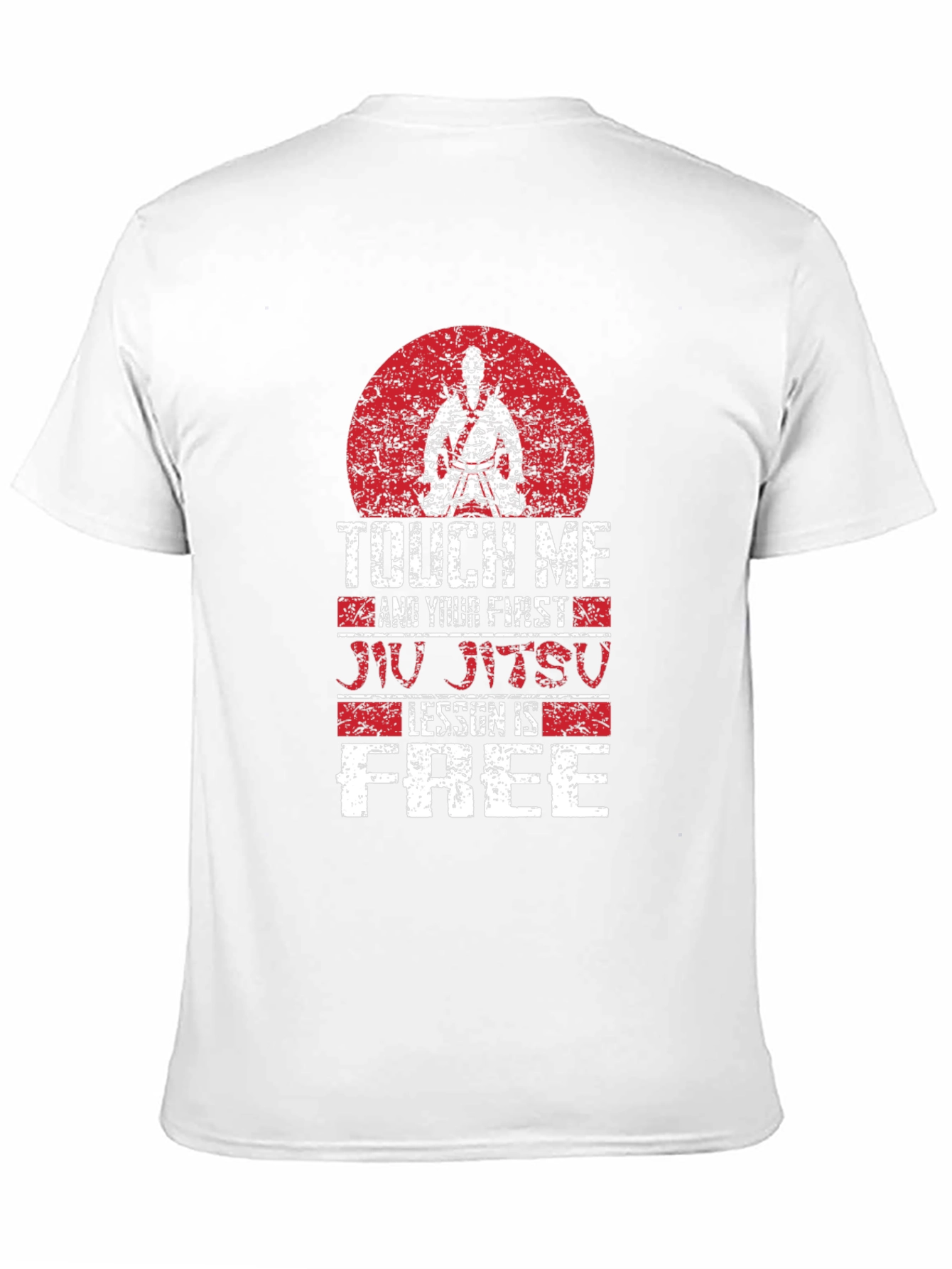 Touch Me Jiu Jitsu Lesson Free Graphic Tee