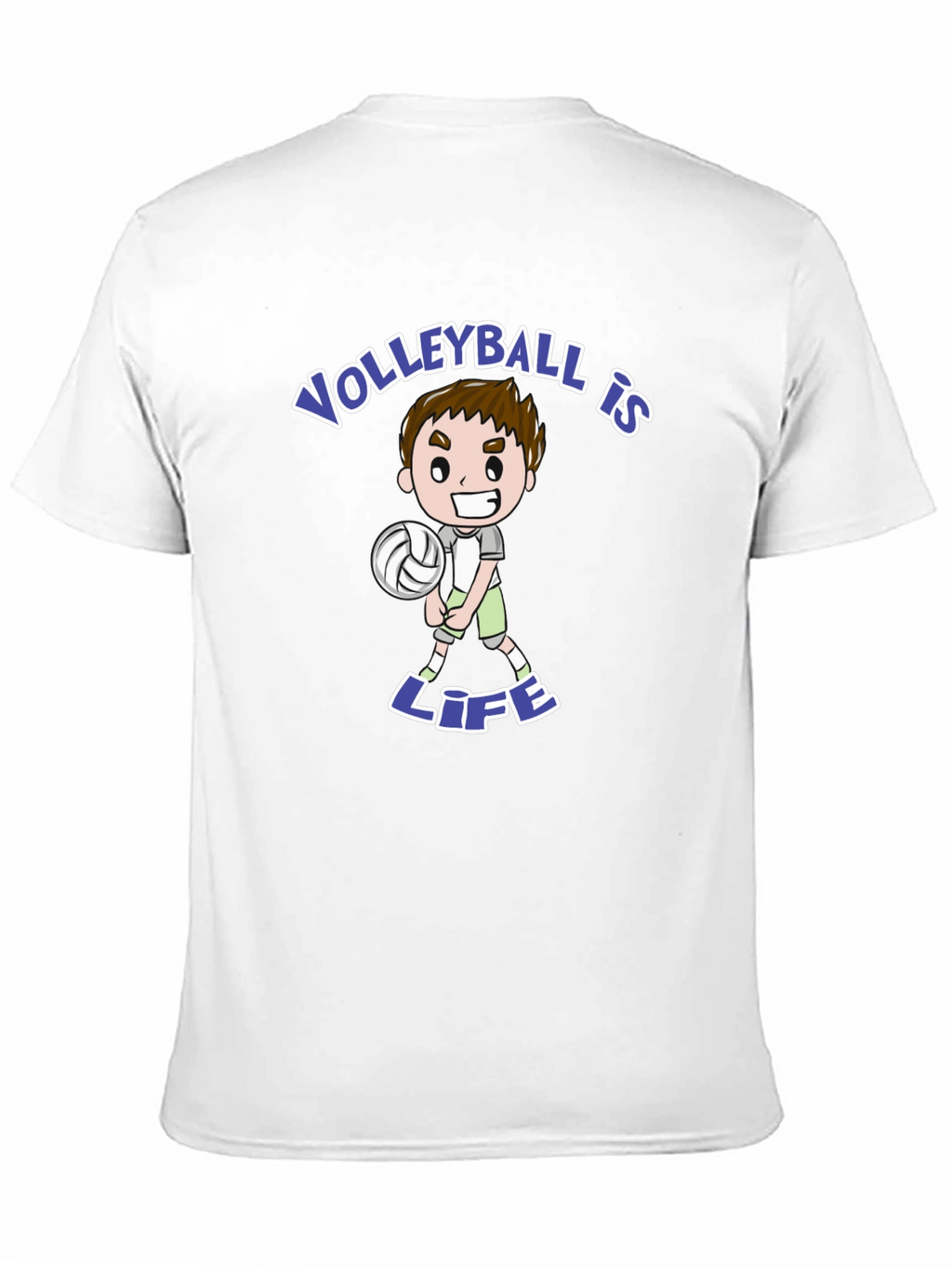 Volleyball is Life Black T-Shirt