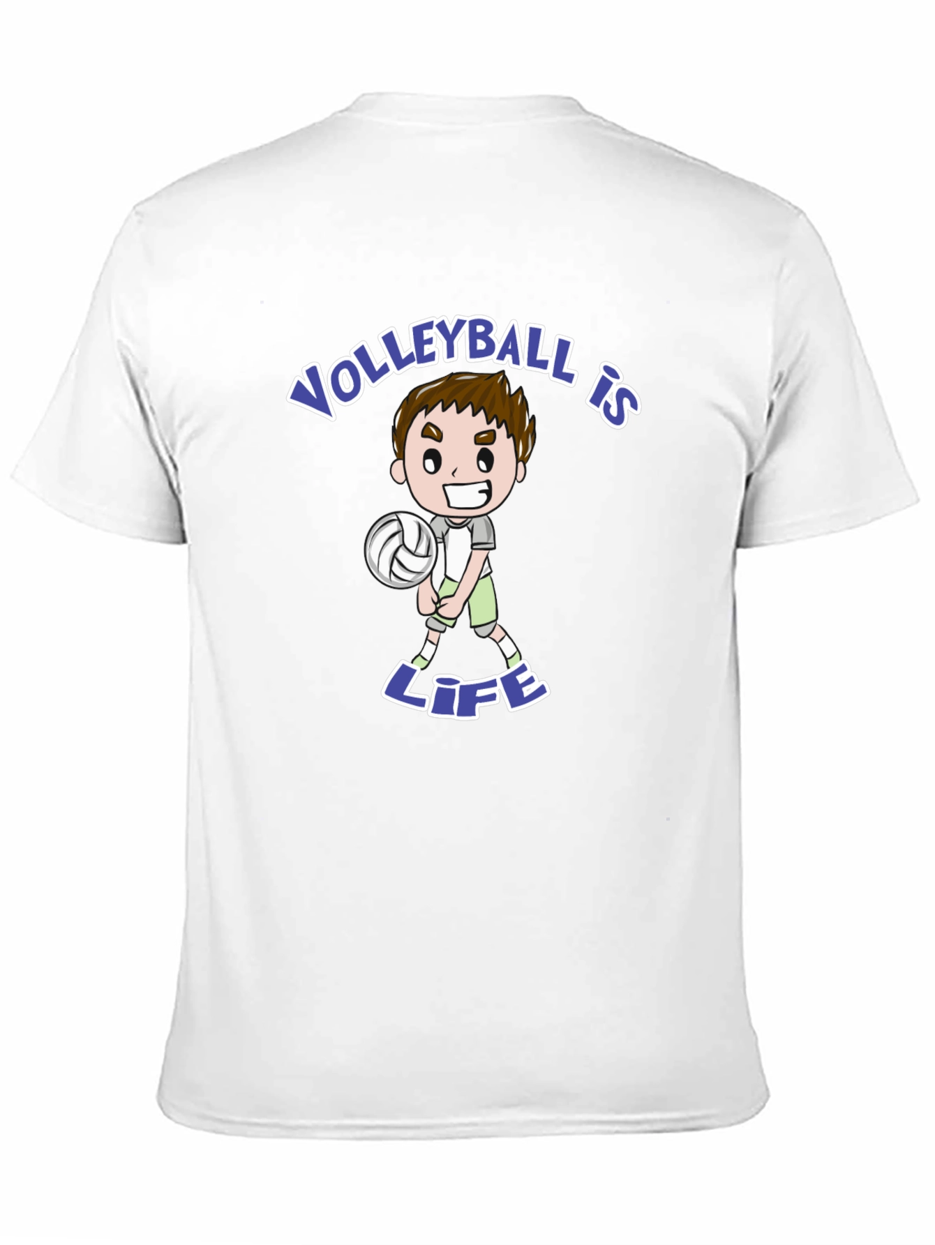 Volleyball is Life Black T-Shirt