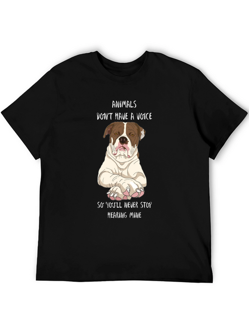 Animals Dont Have A Voice Graphic Tee