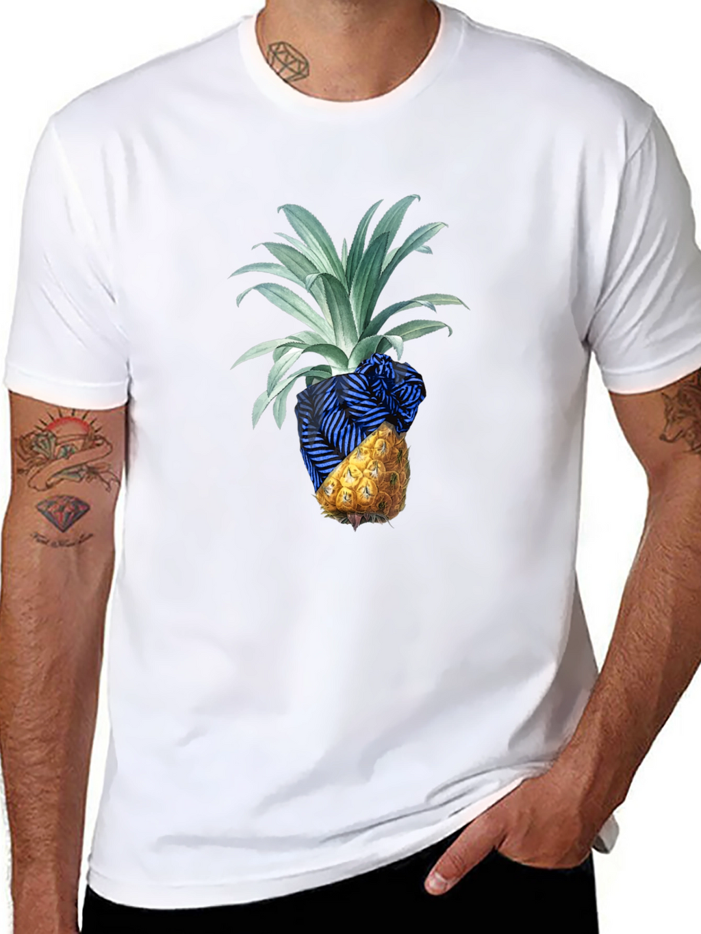 Pineapple T-Shirt - Tropical Fruit Graphic Tee