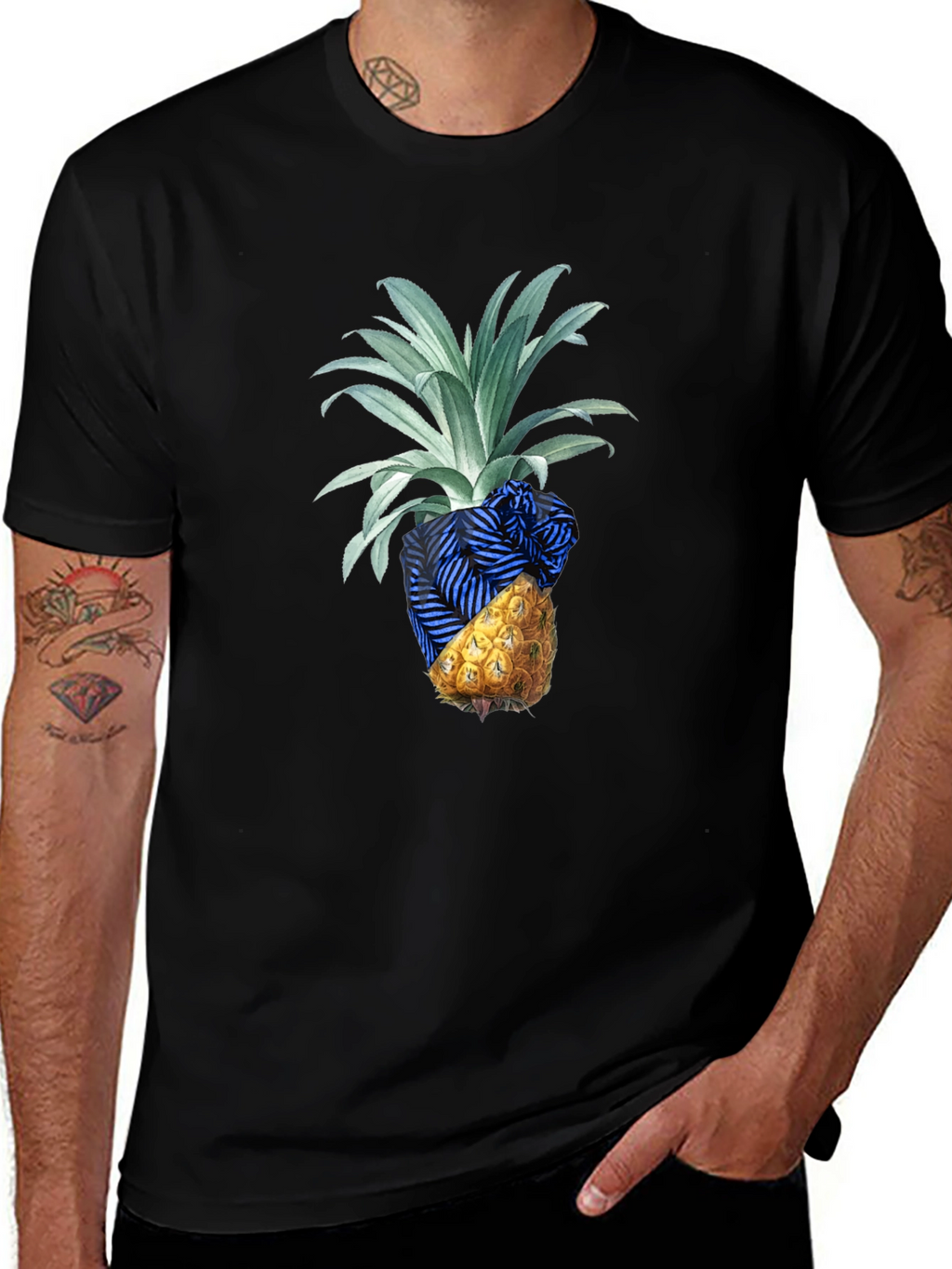 Pineapple T-Shirt - Tropical Fruit Graphic Tee