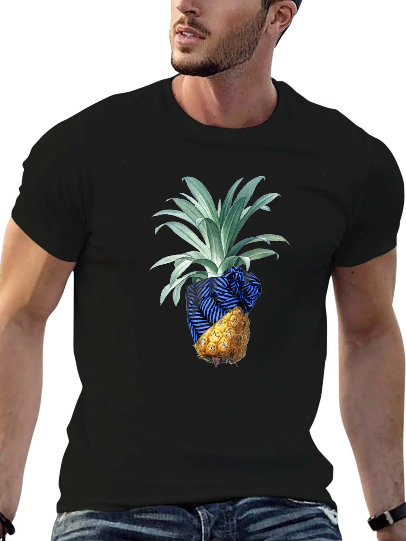 Pineapple T-Shirt - Tropical Fruit Graphic Tee