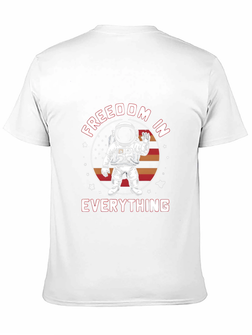 Freedom In Everything Astronaut Graphic Tee