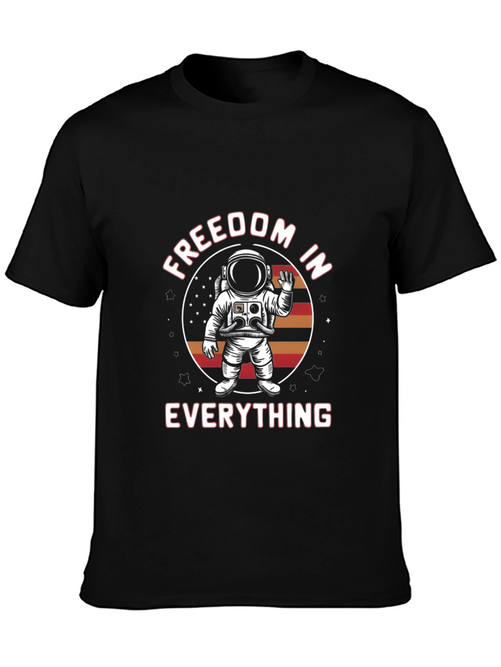 Freedom In Everything Astronaut Graphic Tee