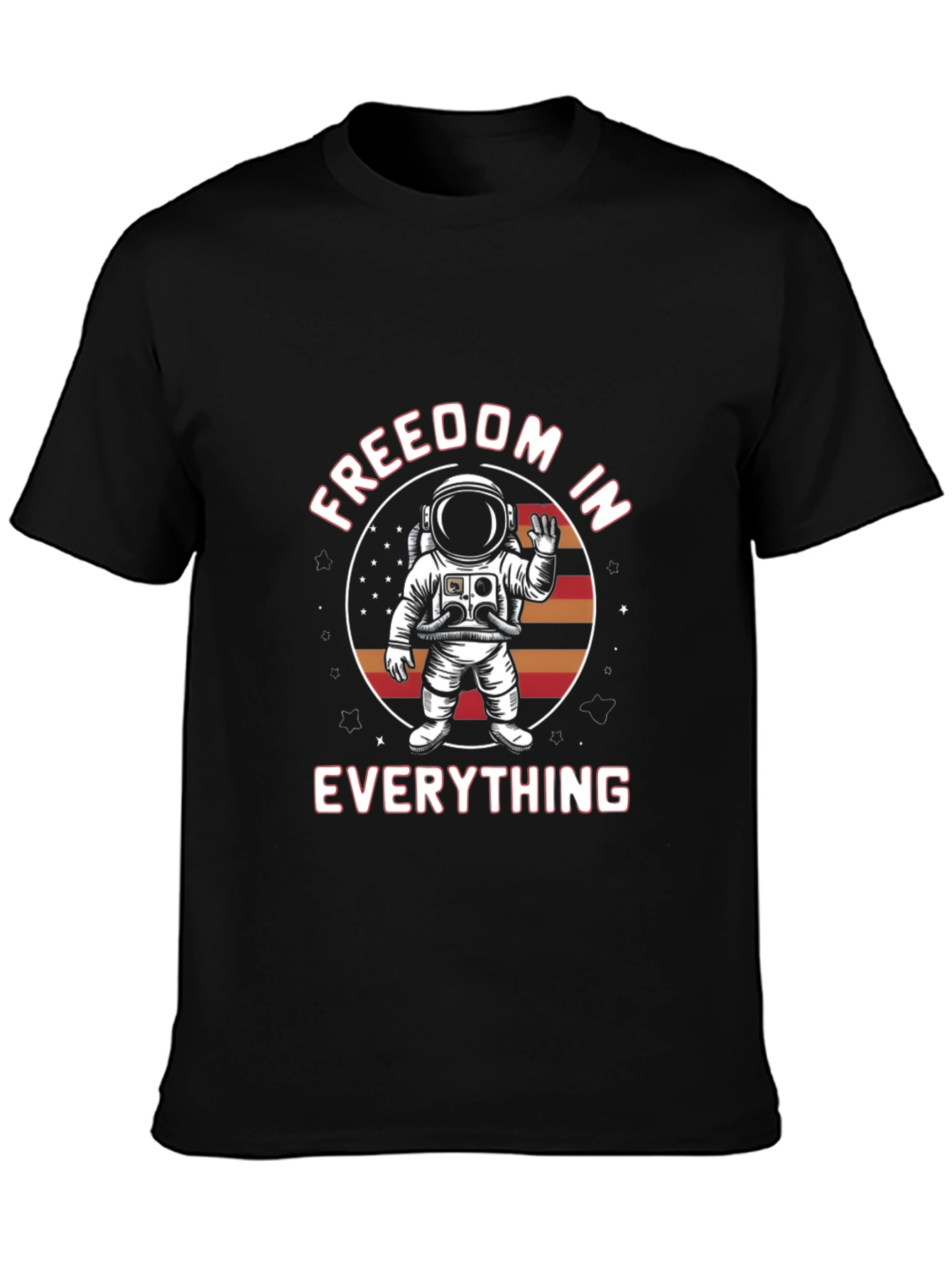 Freedom In Everything Astronaut Graphic Tee
