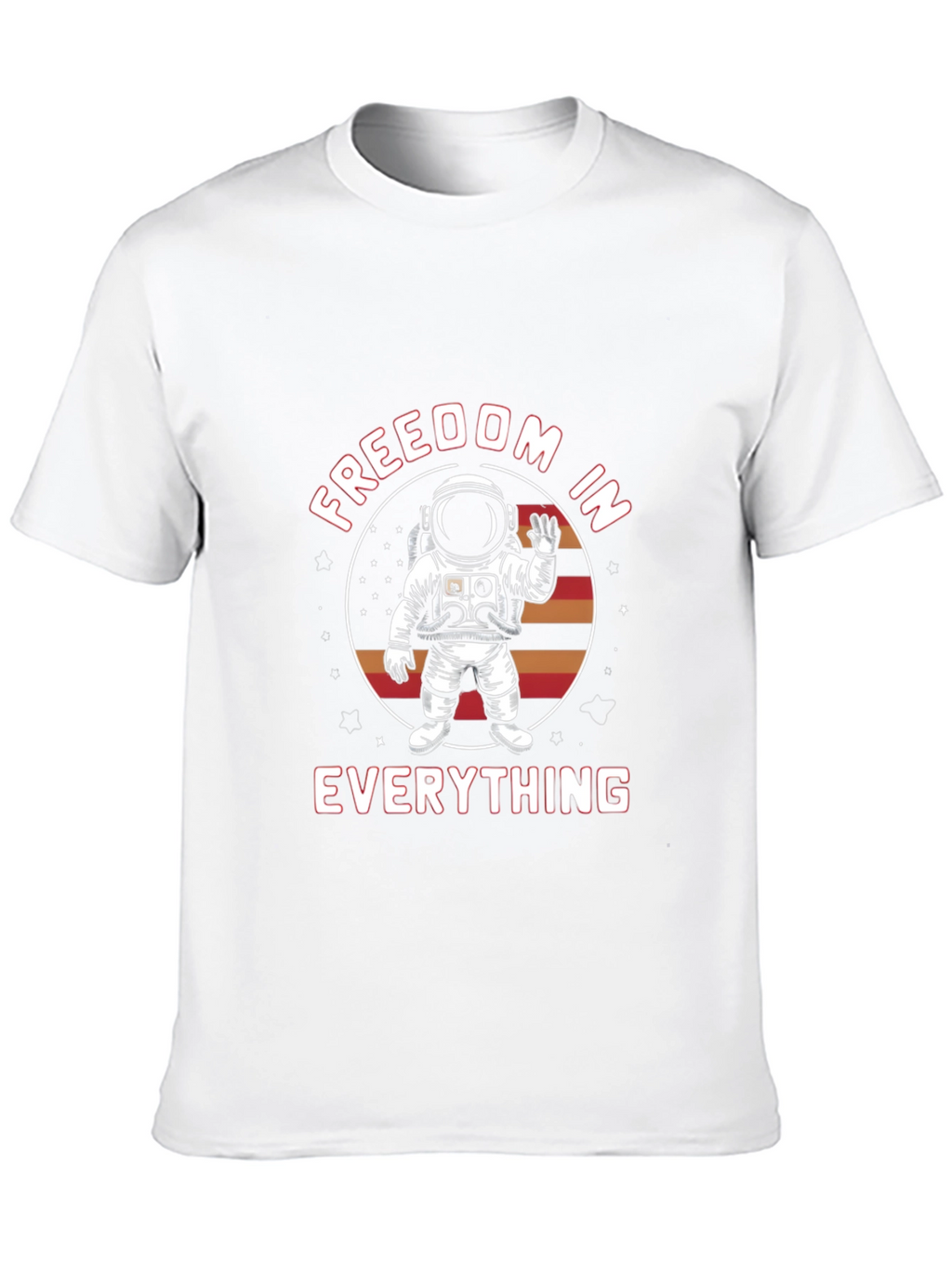 Freedom In Everything Astronaut Graphic Tee