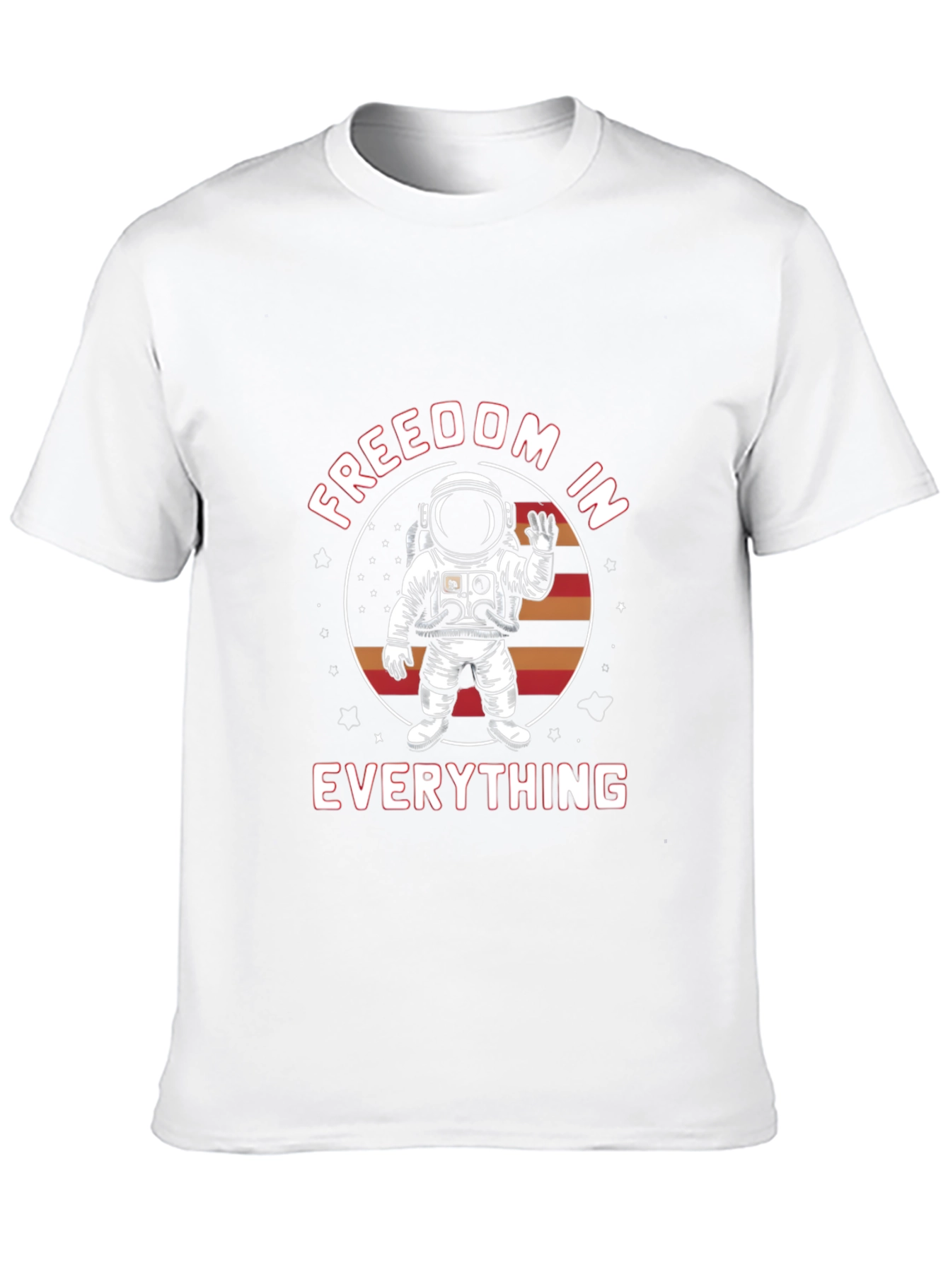 Freedom In Everything Astronaut Graphic Tee