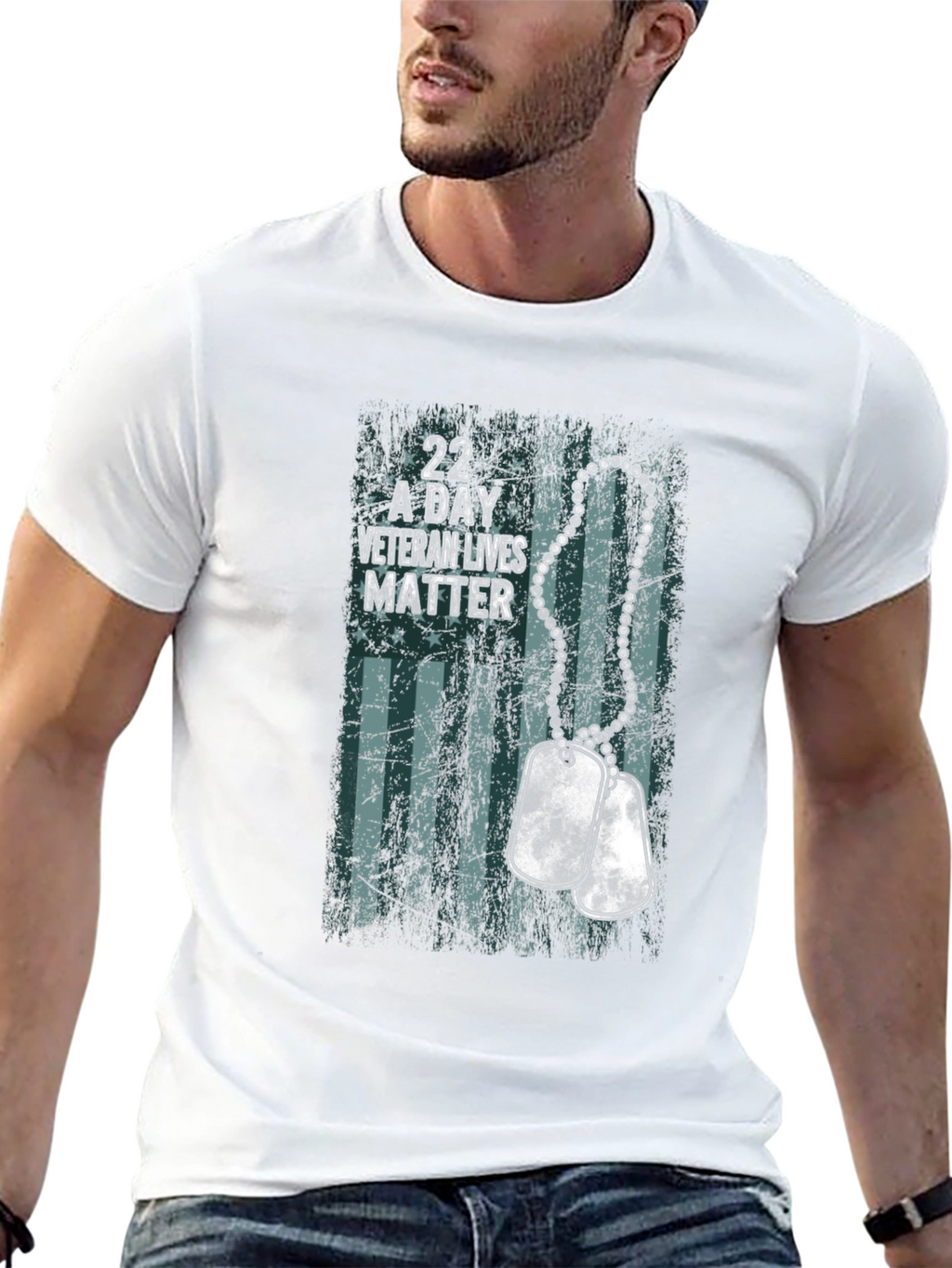 Veteran Lives Matter Graphic T-Shirt