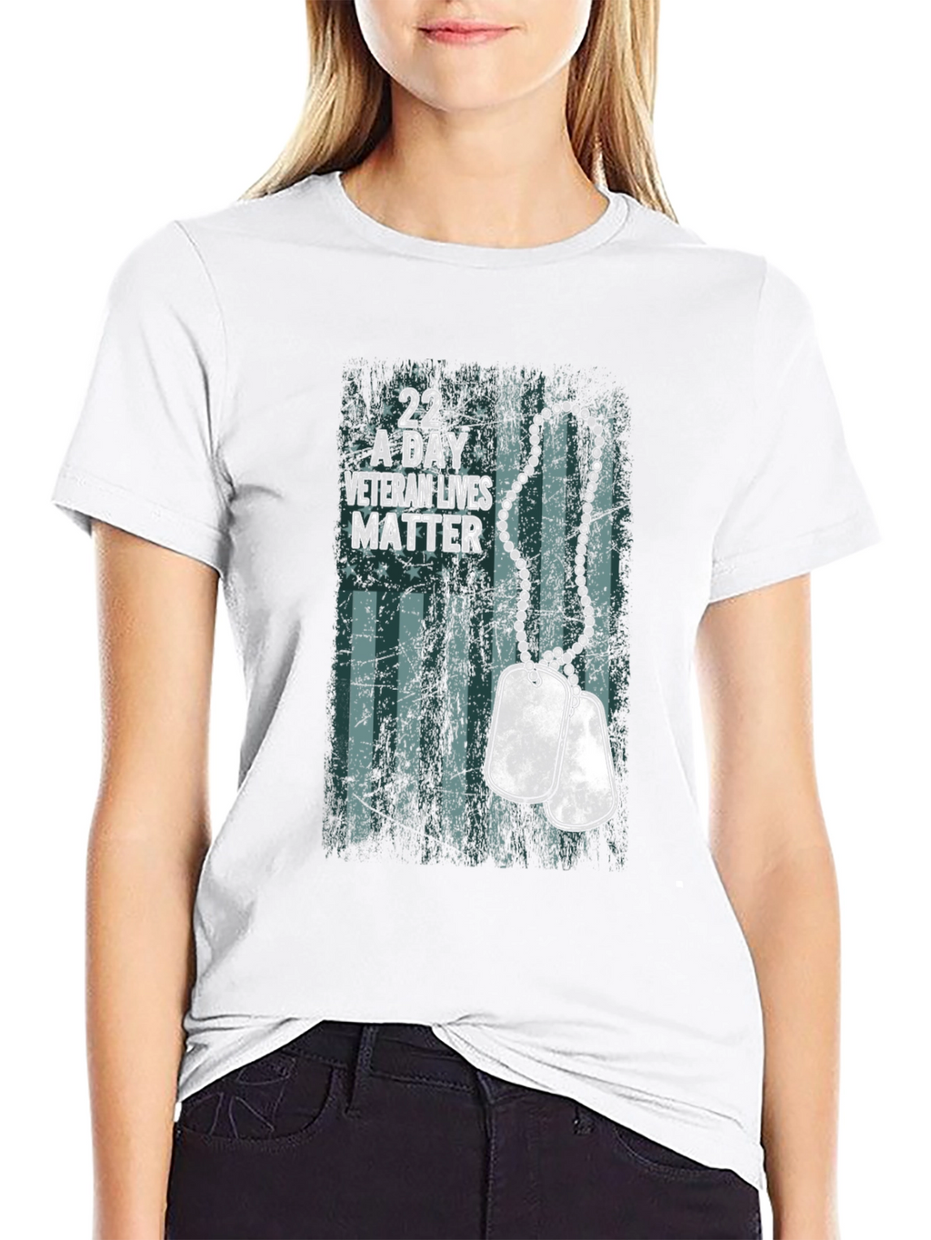 Veteran Lives Matter Graphic T-Shirt