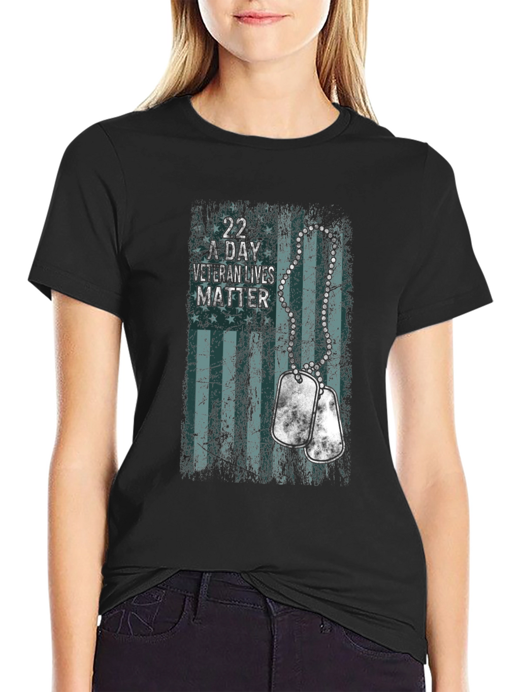 Veteran Lives Matter Graphic T-Shirt
