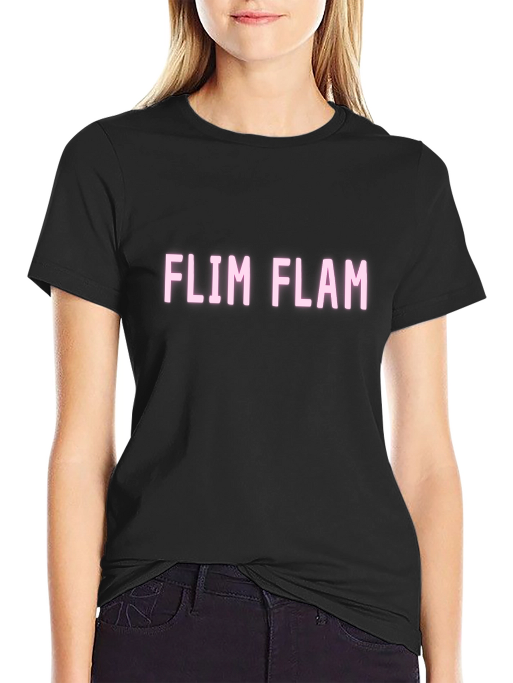 Flim Flam Graphic T-Shirt - Trendy Casual Tee