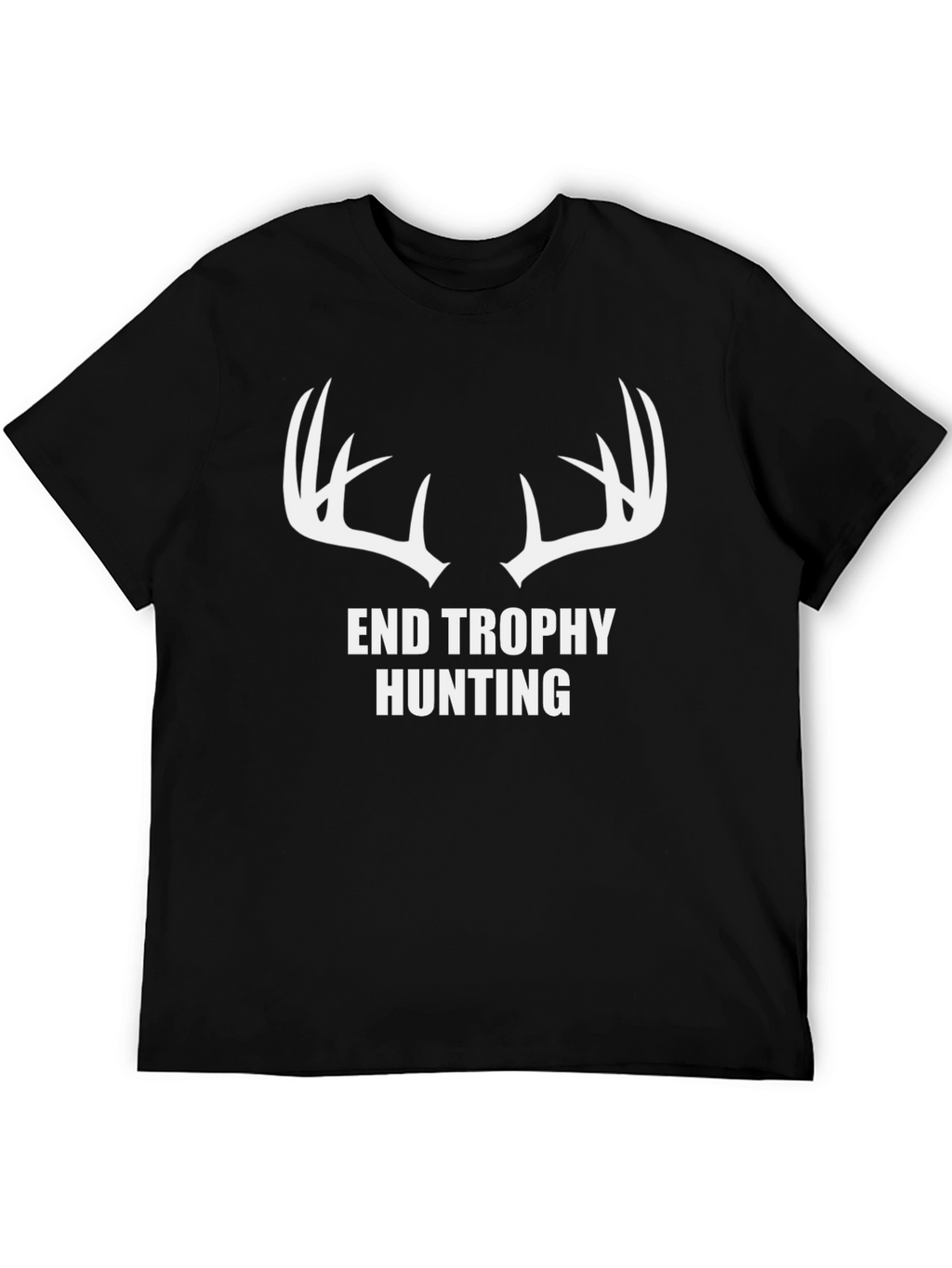 End Trophy Hunting Graphic Tee