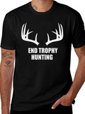 End Trophy Hunting Graphic Tee