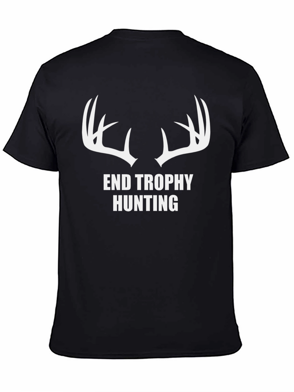 End Trophy Hunting Graphic Tee