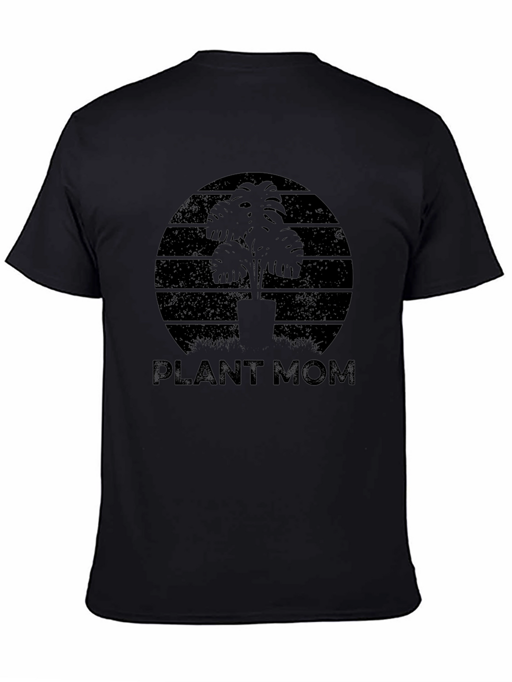 Plant Mom Graphic T-Shirt - Black