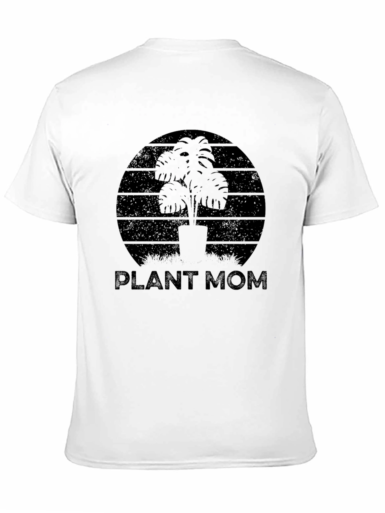 Plant Mom Graphic T-Shirt - Black
