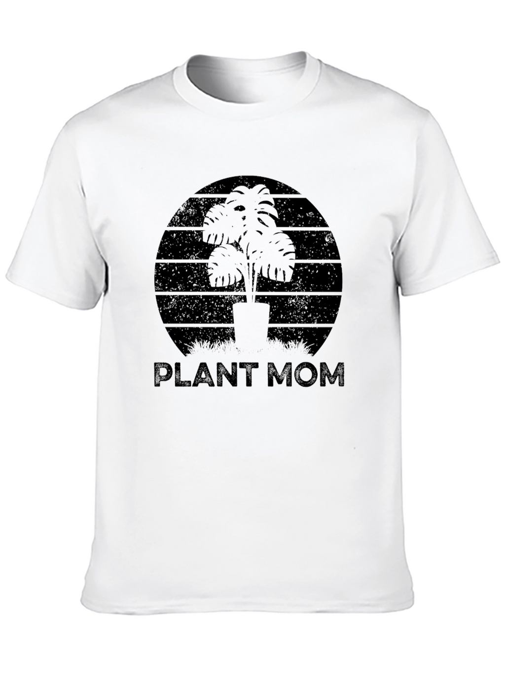 Plant Mom Graphic T-Shirt - Black