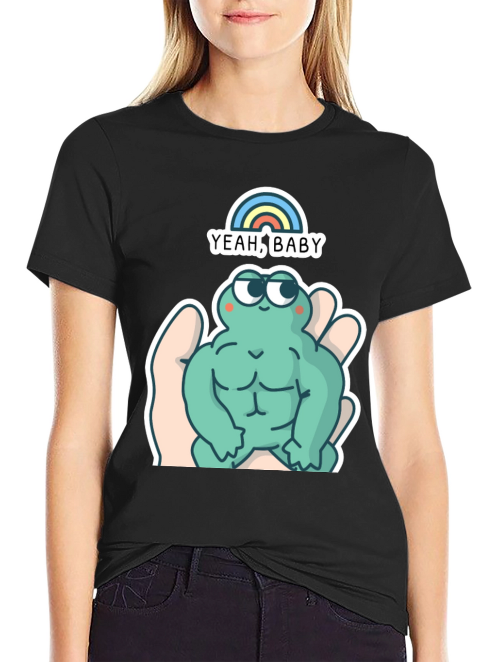 Yeah Baby Frog Graphic Tee