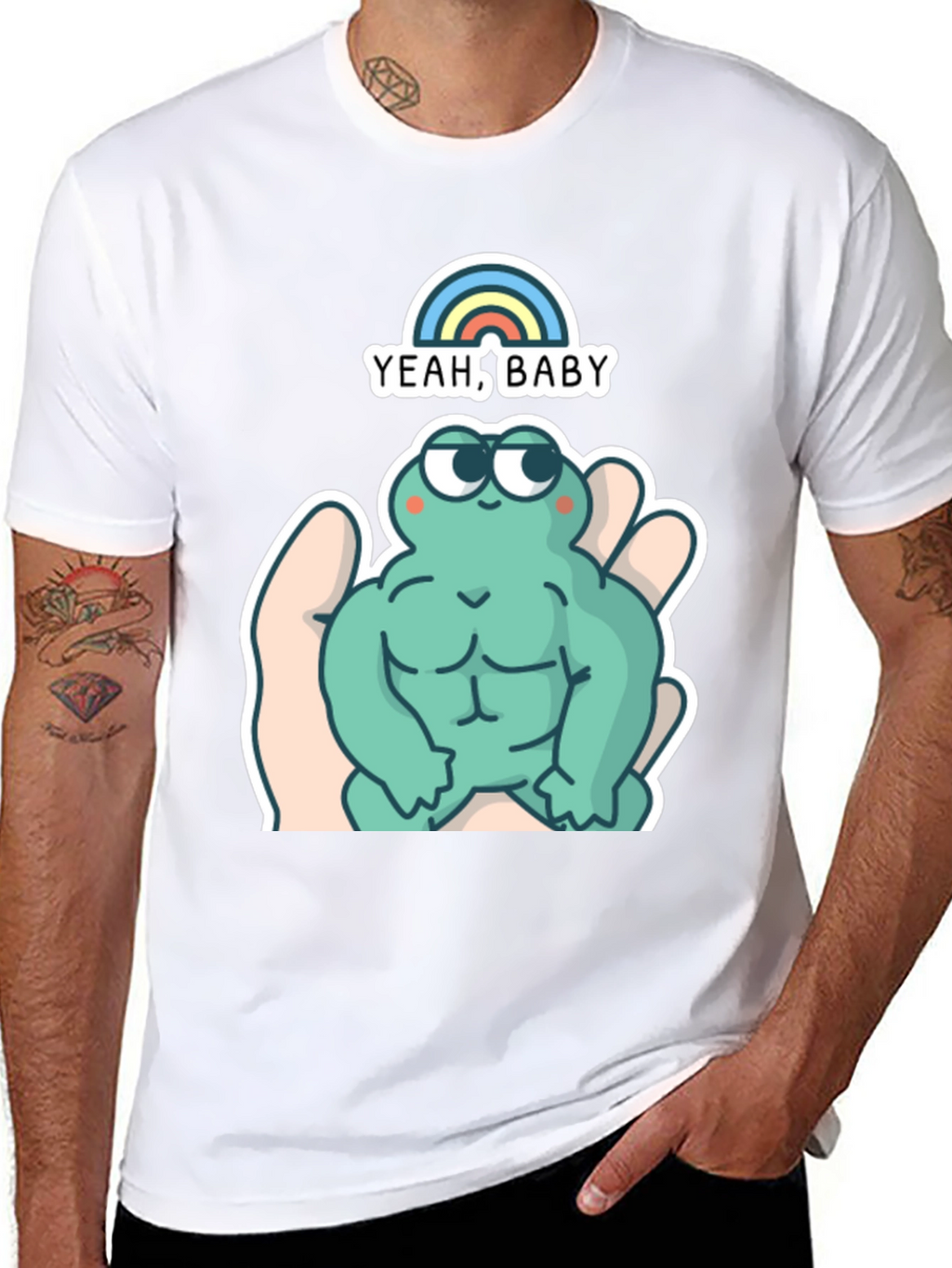 Yeah Baby Frog Graphic Tee