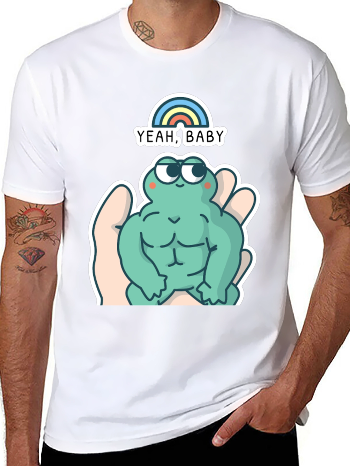 Yeah Baby Frog Graphic Tee