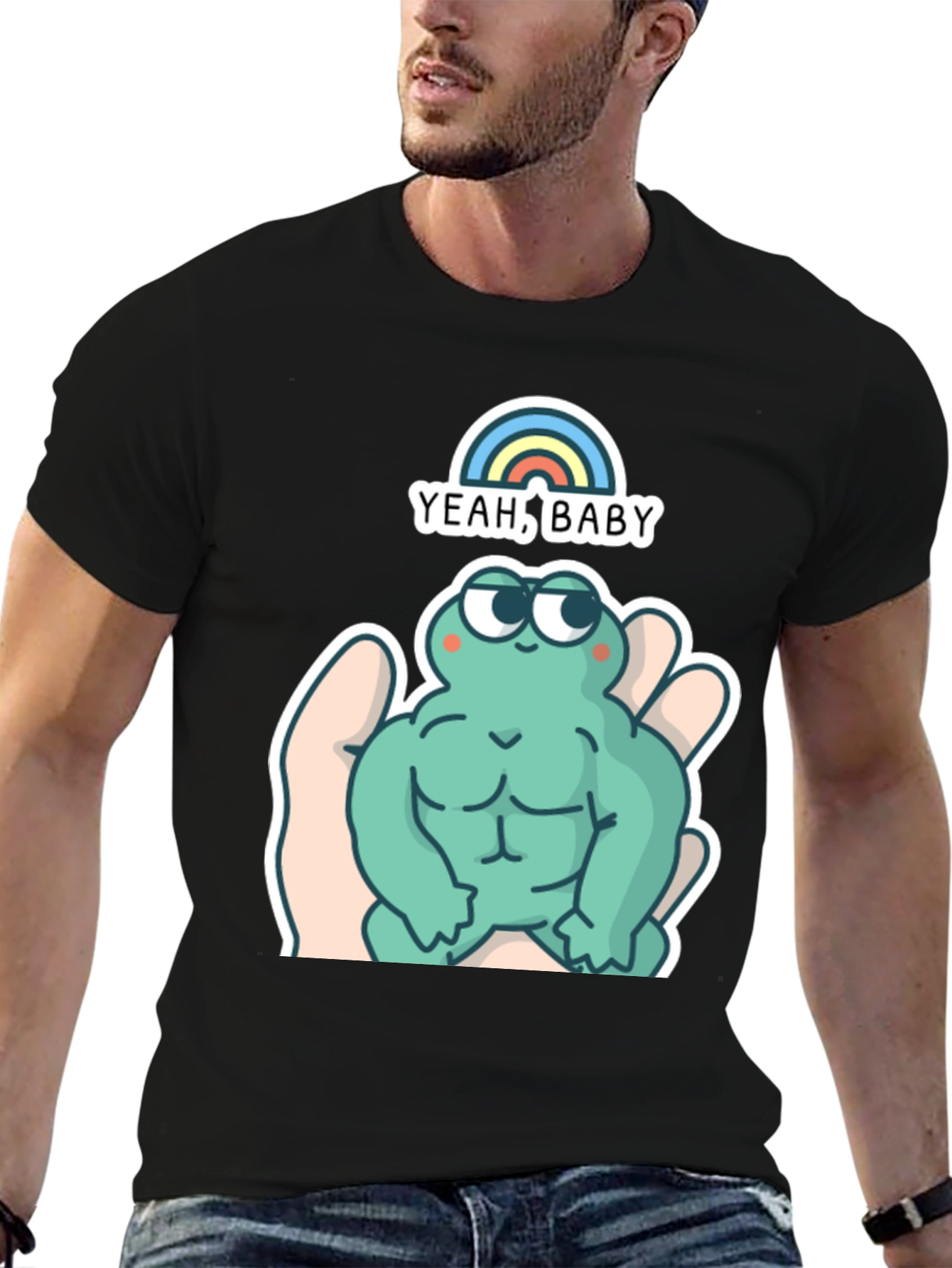 Yeah Baby Frog Graphic Tee