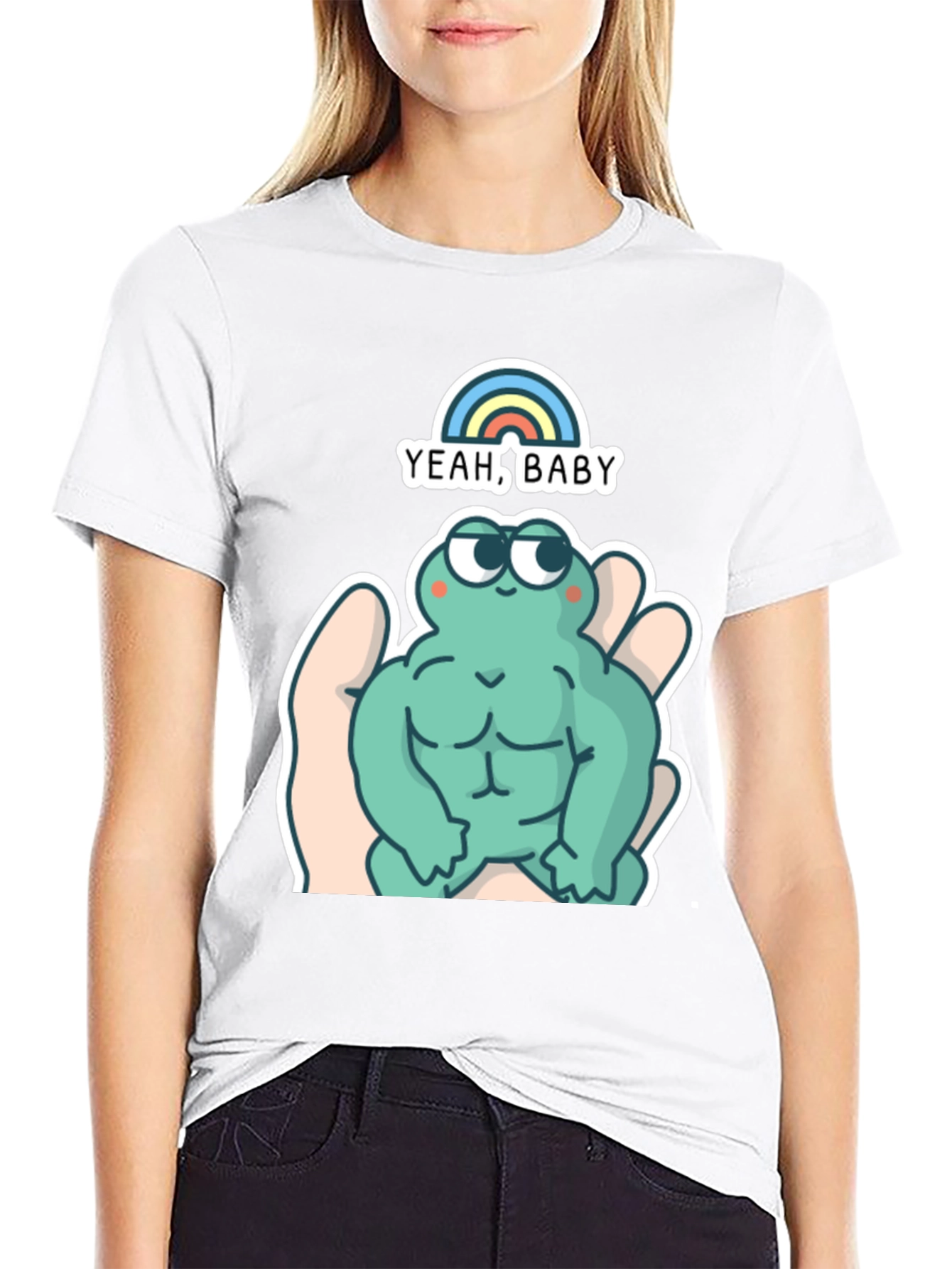 Yeah Baby Frog Graphic Tee