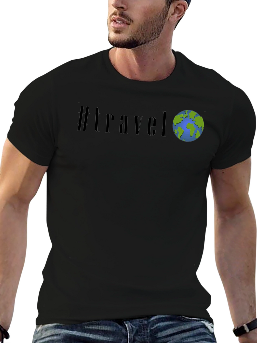 #travel Earth Graphic Tee - Adventure Ready Shirt