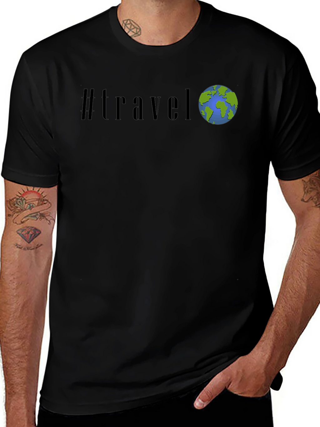 #travel Earth Graphic Tee - Adventure Ready Shirt