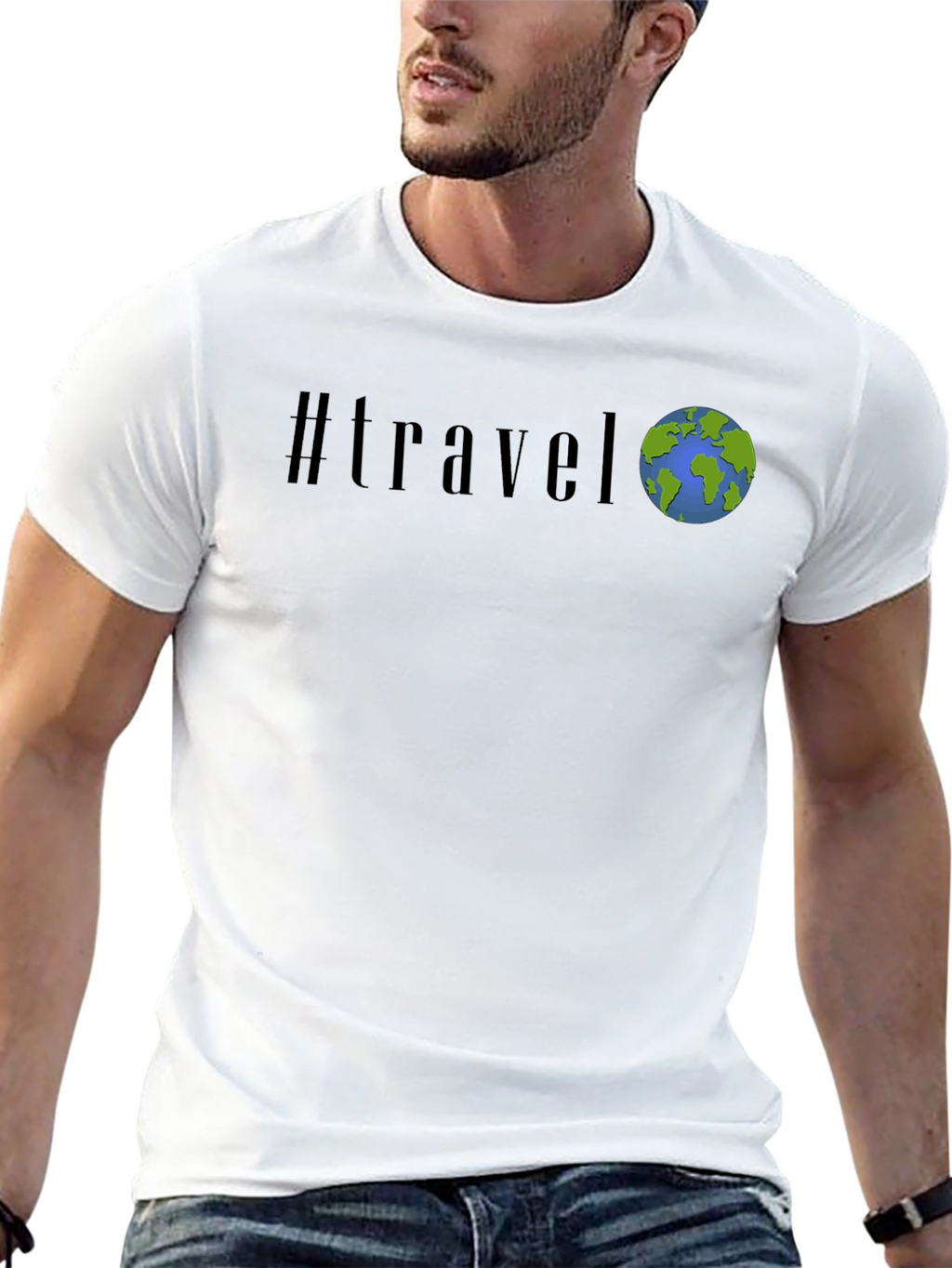 #travel Earth Graphic Tee - Adventure Ready Shirt