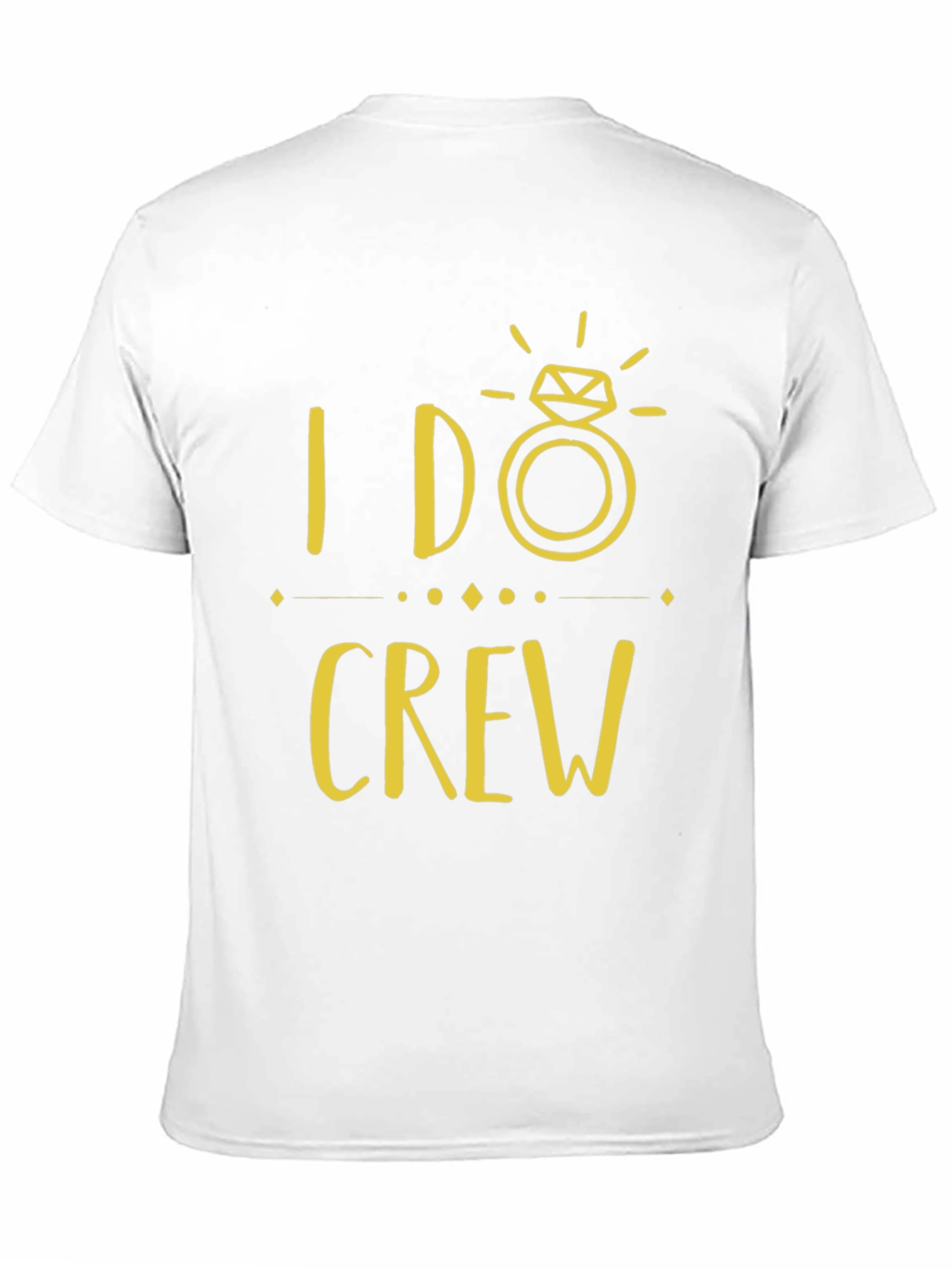 I Do Crew Black T-Shirt