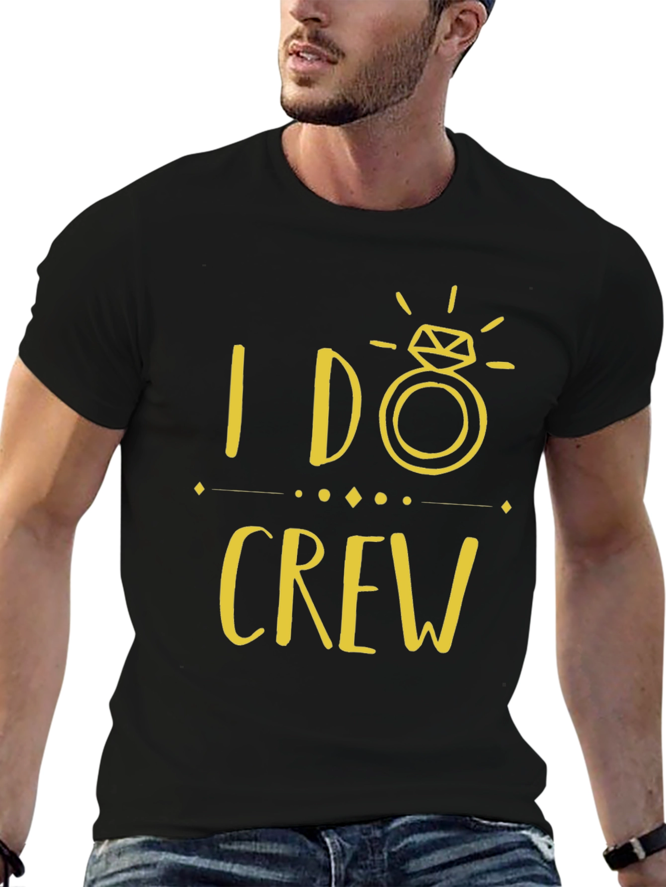 I Do Crew Black T-Shirt