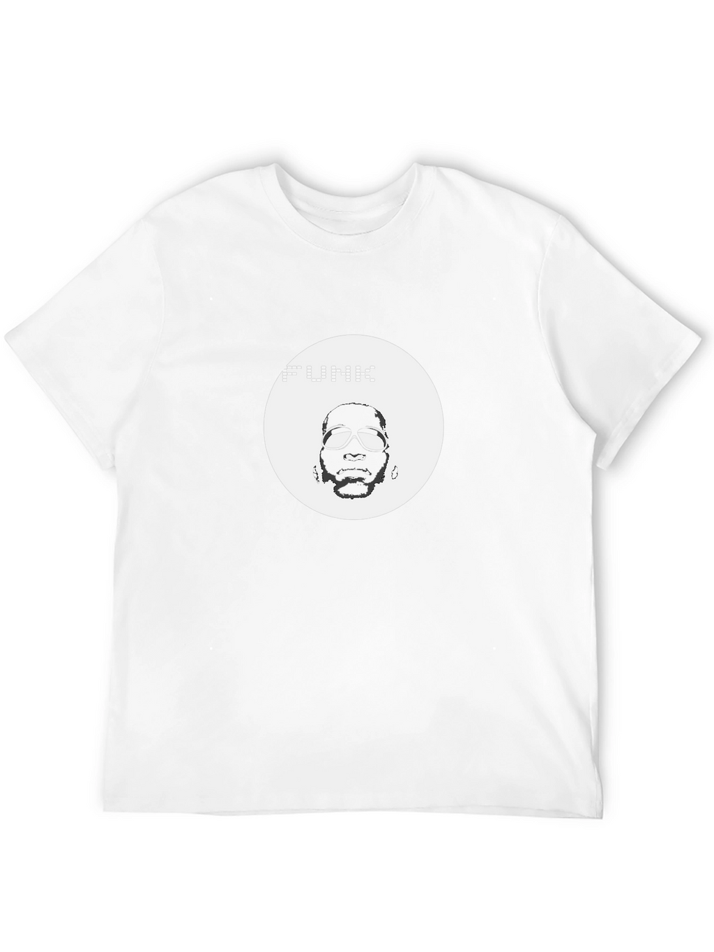 Funk Graphic Print Black T-Shirt