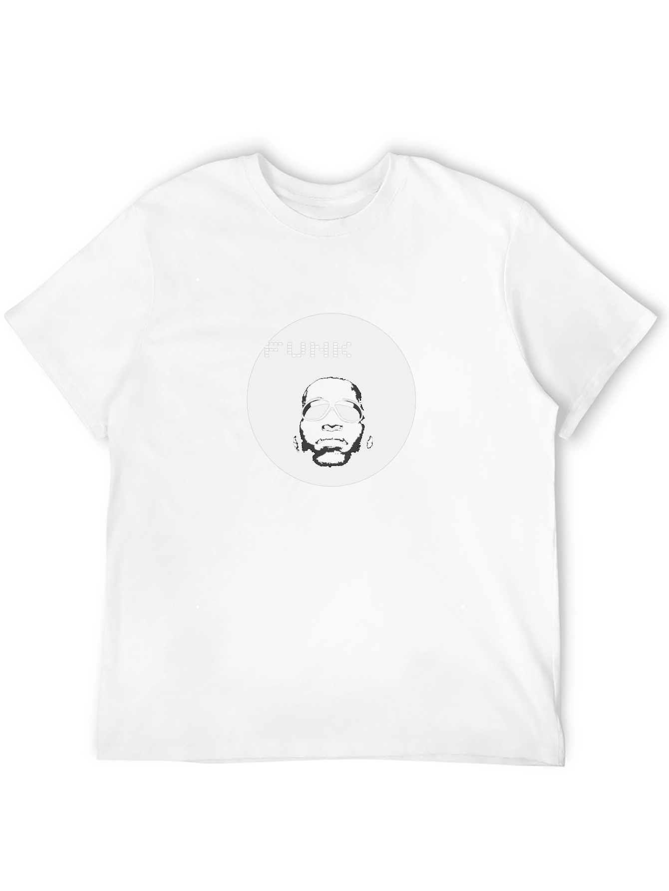 Funk Graphic Print Black T-Shirt