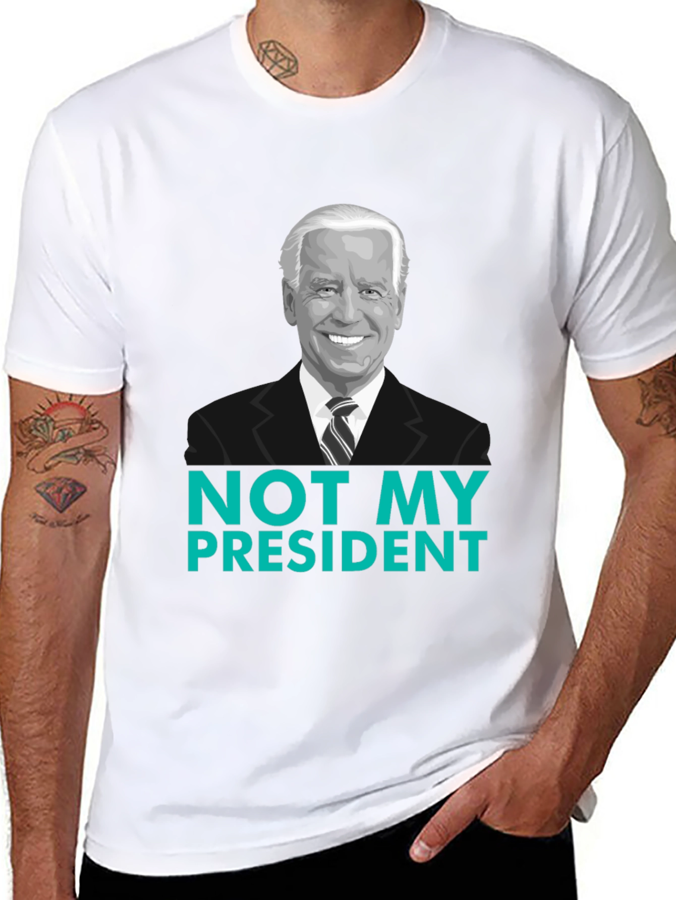 Not My President T-Shirt - Political Statement Tee