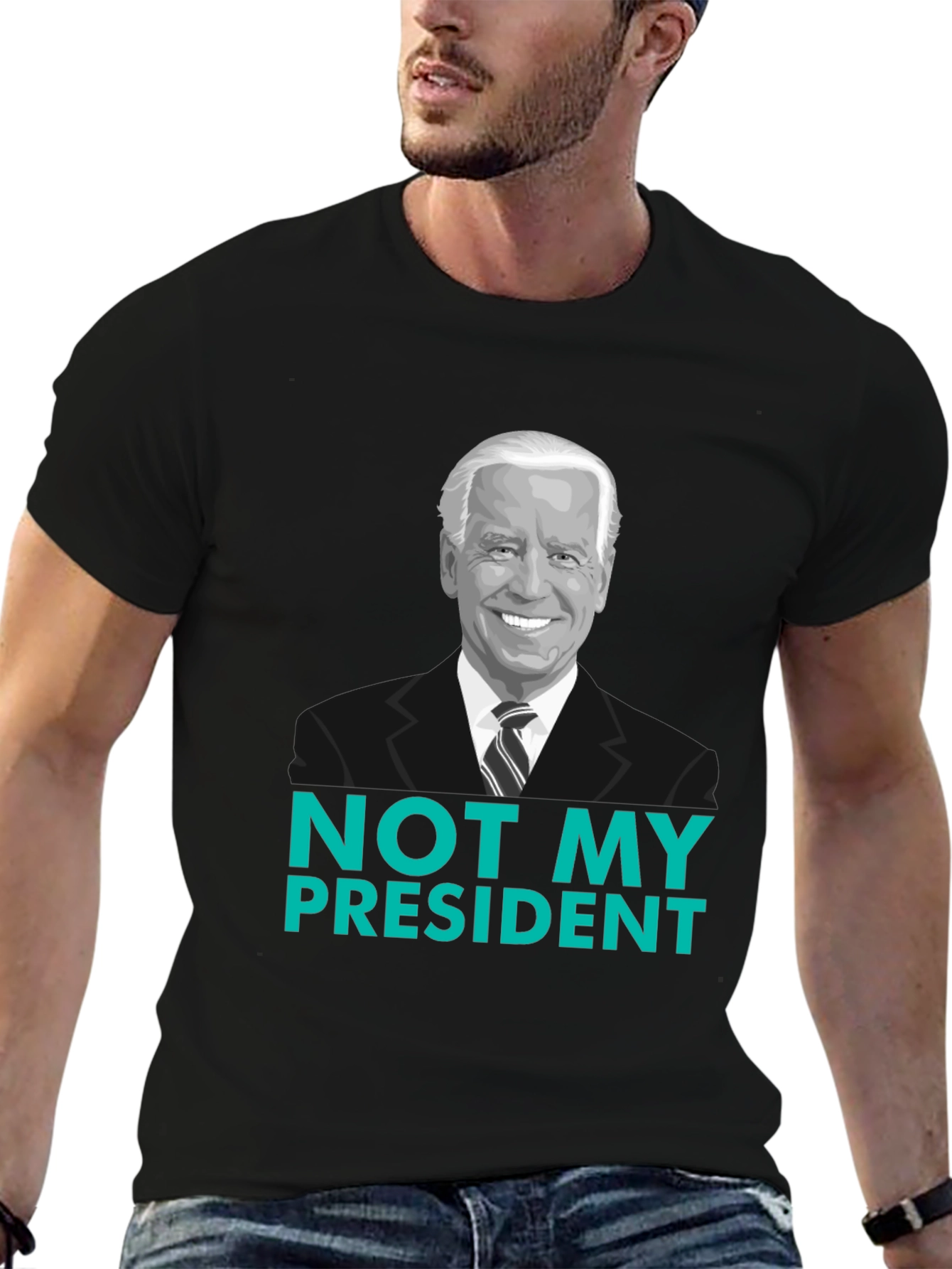 Not My President T-Shirt - Political Statement Tee