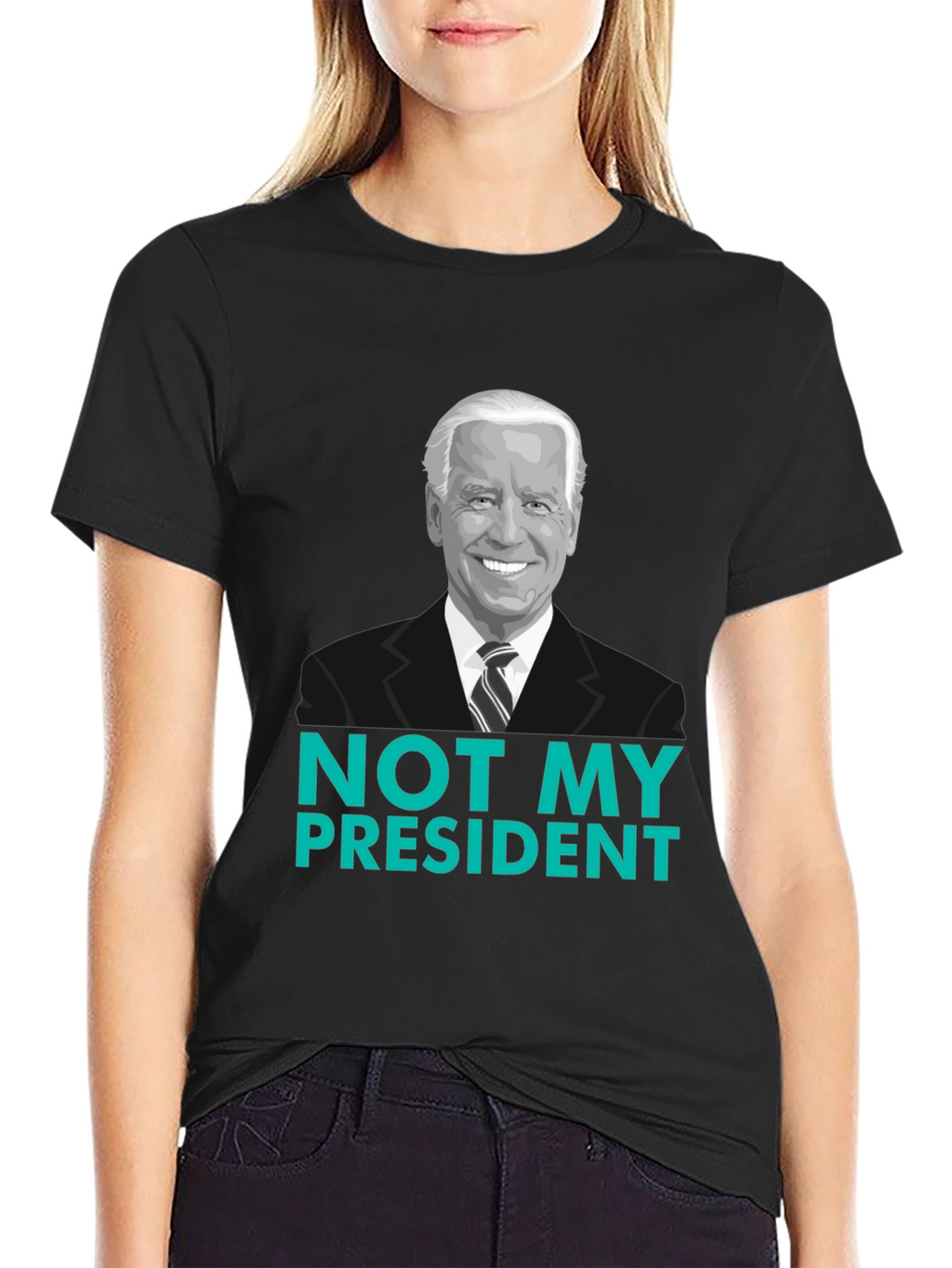 Not My President T-Shirt - Political Statement Tee