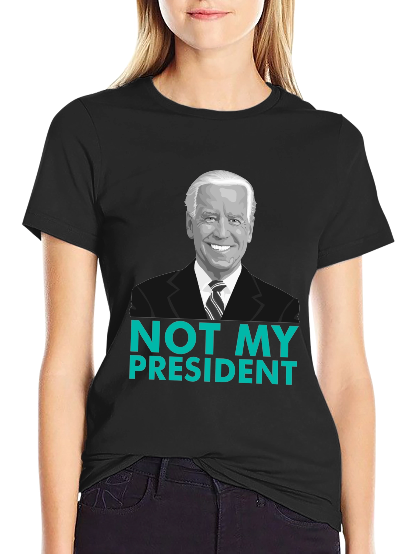 Not My President T-Shirt - Political Statement Tee